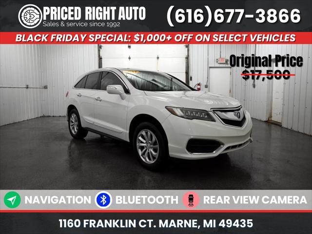 used 2017 Acura RDX car, priced at $14,000