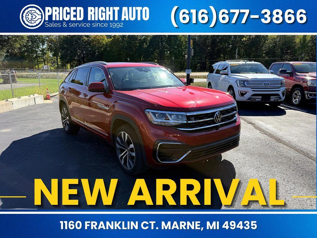 used 2022 Volkswagen Atlas Cross Sport car, priced at $32,000