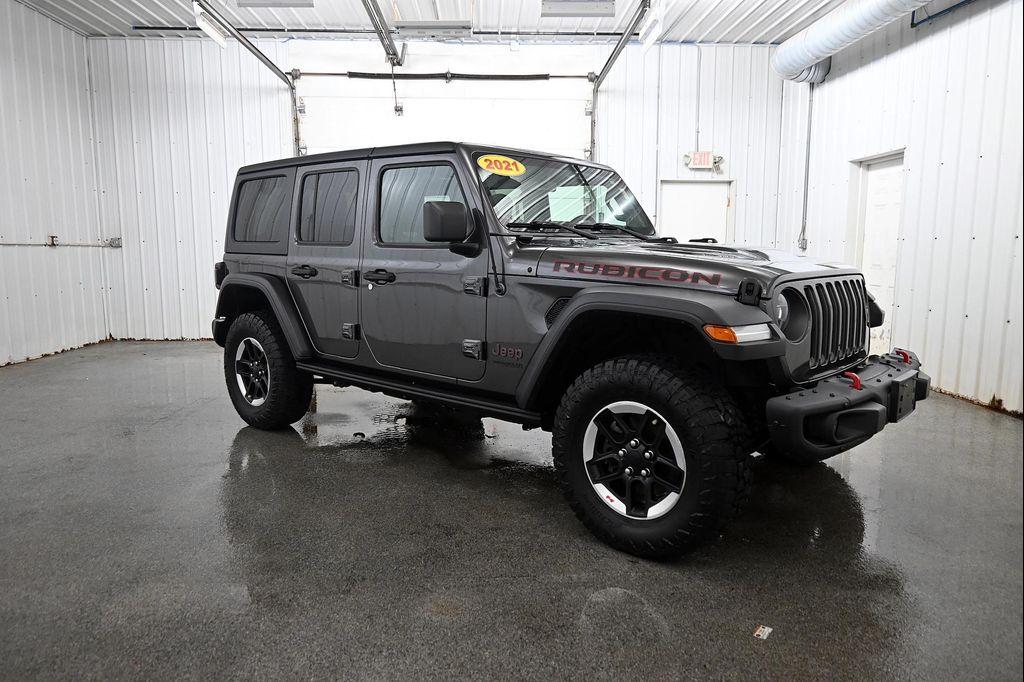 used 2021 Jeep Wrangler Unlimited car, priced at $28,000