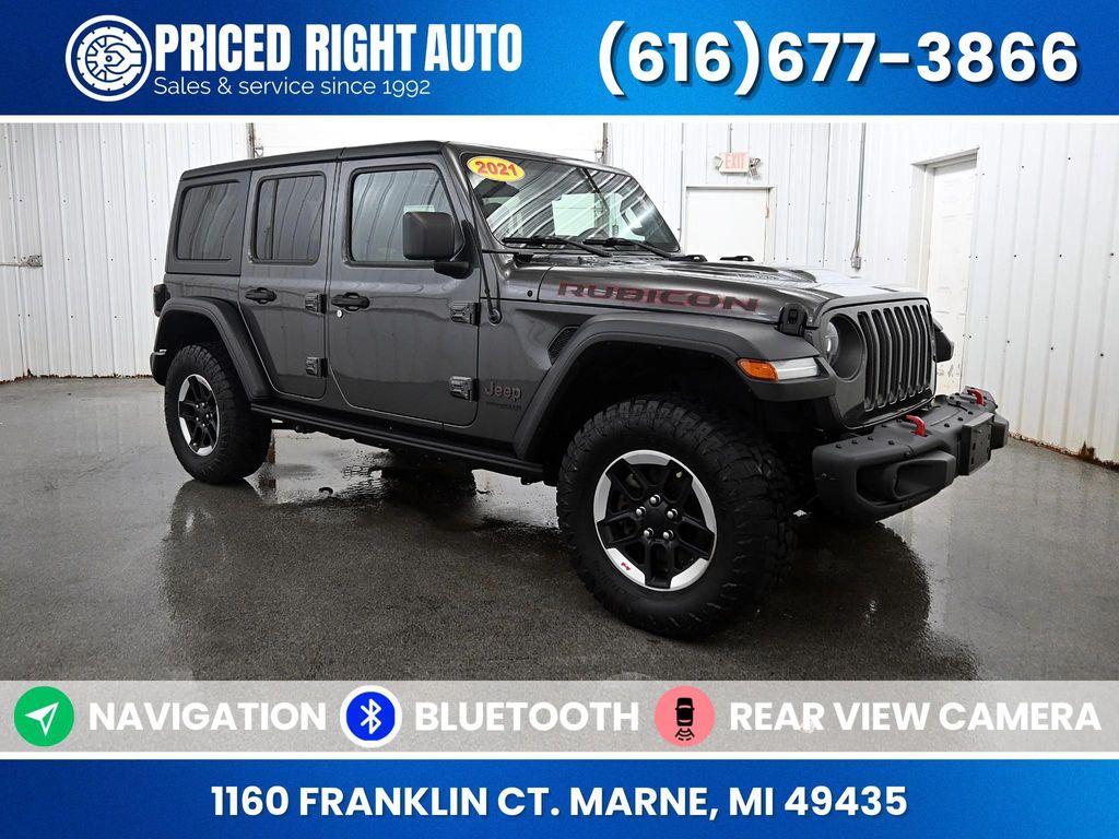 used 2021 Jeep Wrangler Unlimited car, priced at $30,500