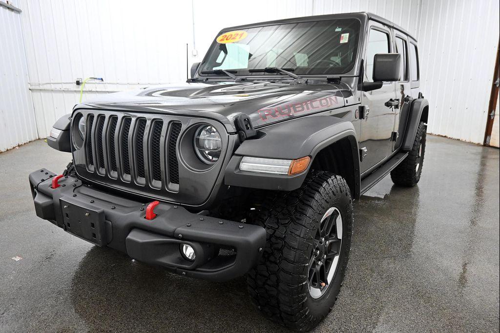 used 2021 Jeep Wrangler Unlimited car, priced at $28,000