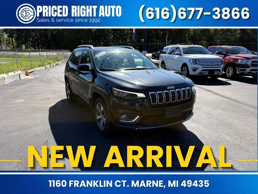 used 2020 Jeep Cherokee car, priced at $18,500