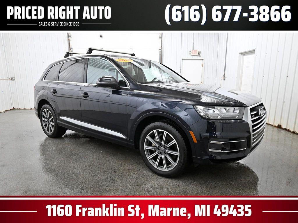 used 2018 Audi Q7 car, priced at $17,500