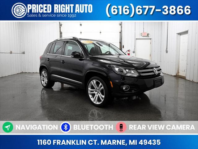 used 2016 Volkswagen Tiguan car, priced at $12,500