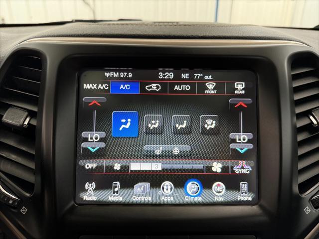 used 2018 Jeep Cherokee car, priced at $18,000