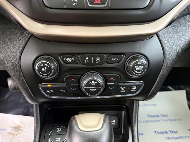 used 2018 Jeep Cherokee car, priced at $18,000