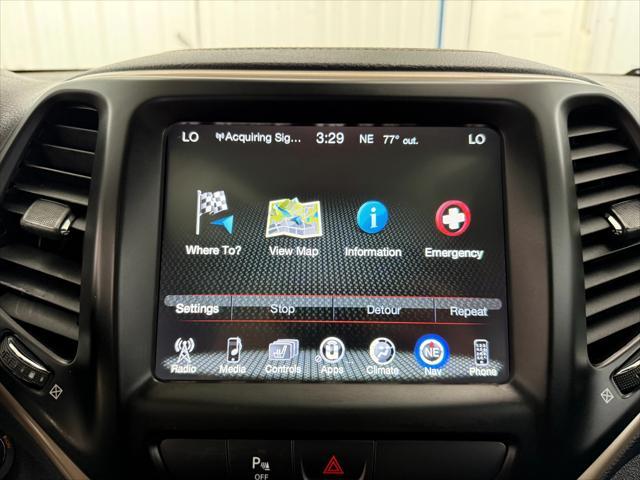 used 2018 Jeep Cherokee car, priced at $18,000