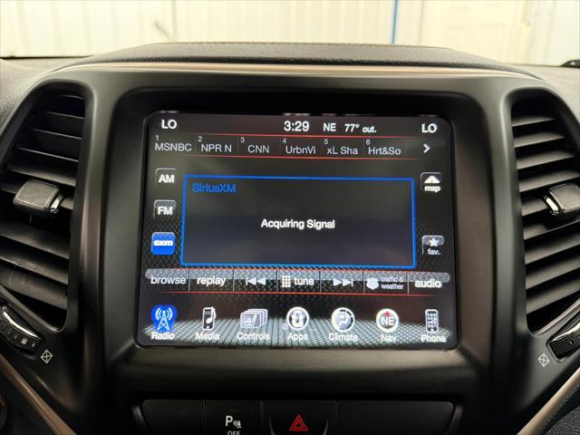 used 2018 Jeep Cherokee car, priced at $18,000