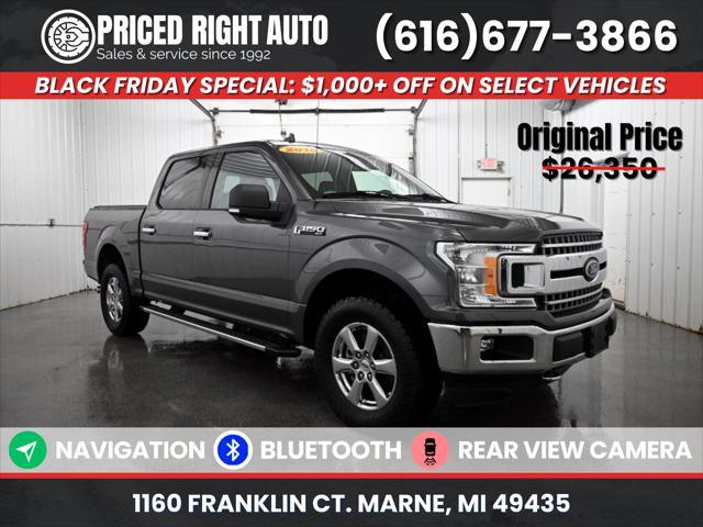 used 2018 Ford F-150 car, priced at $25,500