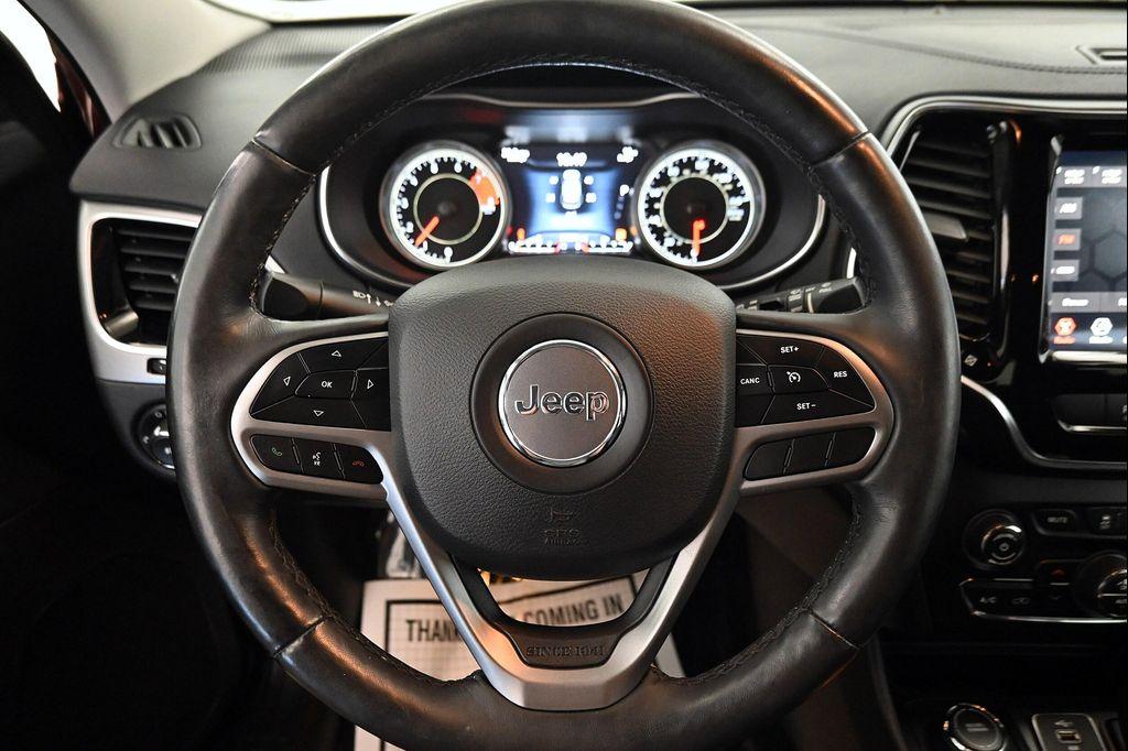 used 2019 Jeep Cherokee car, priced at $19,300