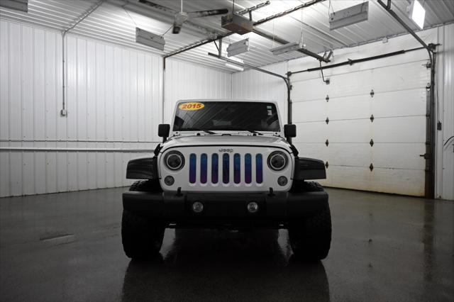 used 2015 Jeep Wrangler Unlimited car, priced at $16,900