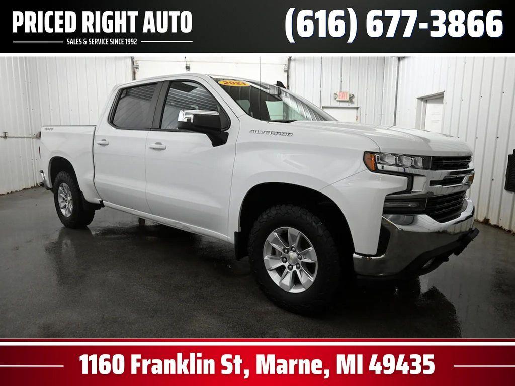 used 2021 Chevrolet Silverado 1500 car, priced at $26,695