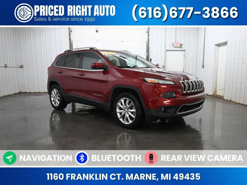 used 2015 Jeep Cherokee car, priced at $13,395