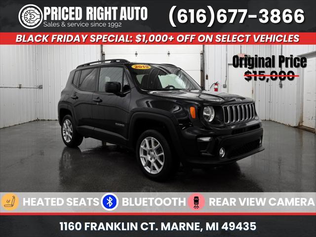 used 2019 Jeep Renegade car, priced at $15,000