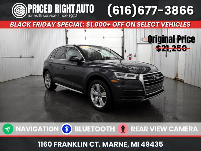 used 2018 Audi Q5 car, priced at $21,250