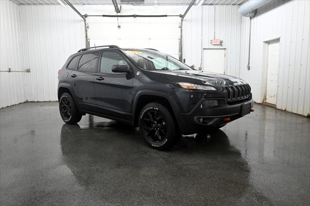 used 2017 Jeep Cherokee car, priced at $15,500