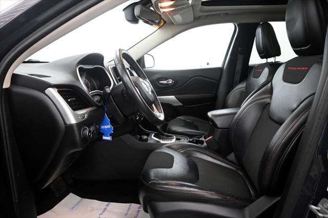 used 2017 Jeep Cherokee car, priced at $15,500