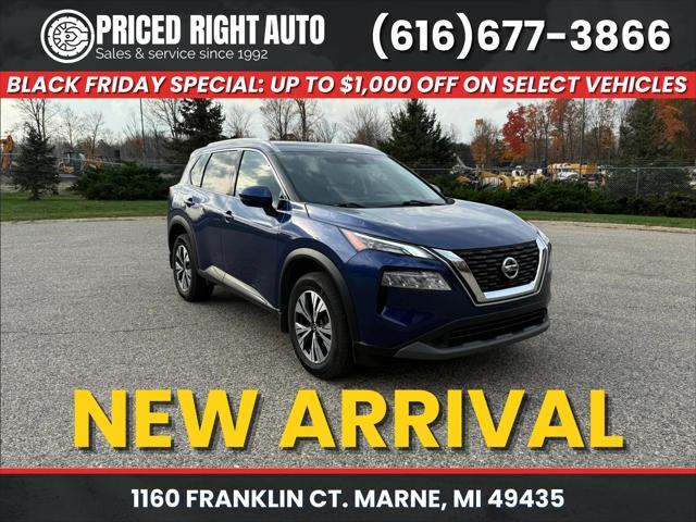 used 2021 Nissan Rogue car, priced at $21,500