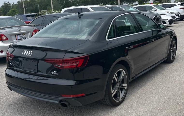 used 2018 Audi A4 car, priced at $16,500