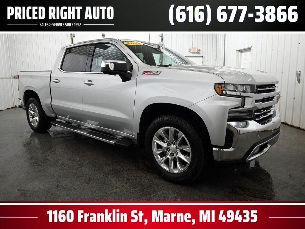 used 2021 Chevrolet Silverado 1500 car, priced at $35,900