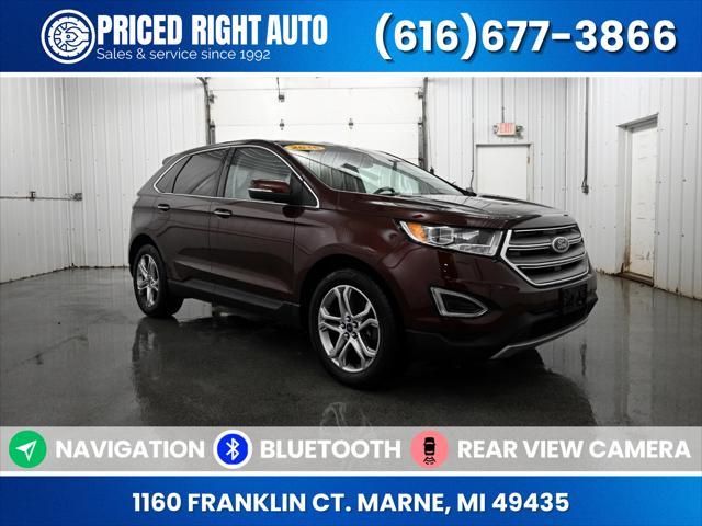 used 2016 Ford Edge car, priced at $13,500