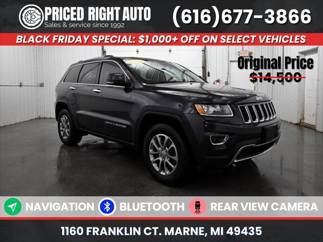 used 2014 Jeep Grand Cherokee car, priced at $14,500