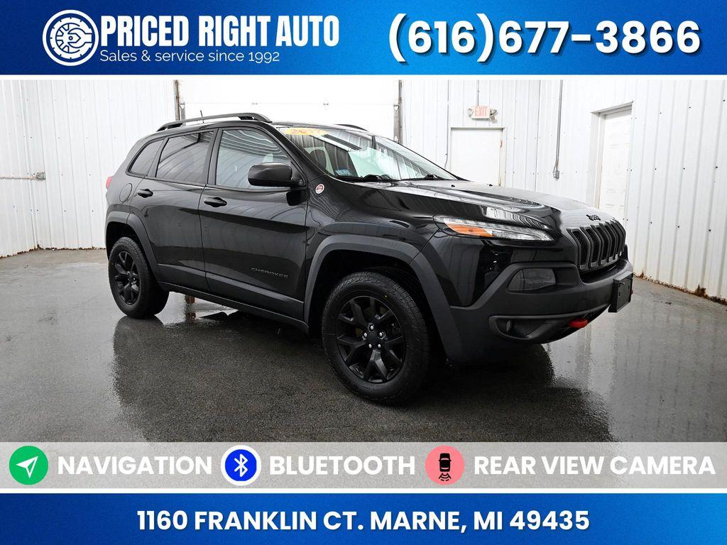 used 2017 Jeep Cherokee car, priced at $15,750