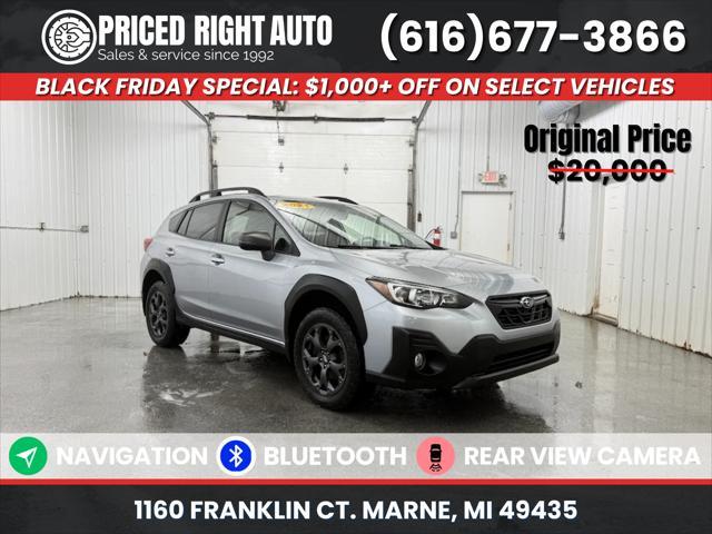 used 2021 Subaru Crosstrek car, priced at $19,750