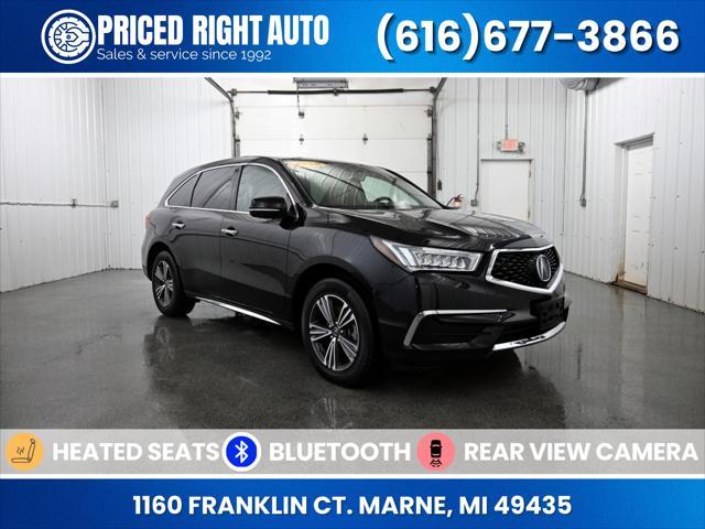 used 2018 Acura MDX car, priced at $18,500