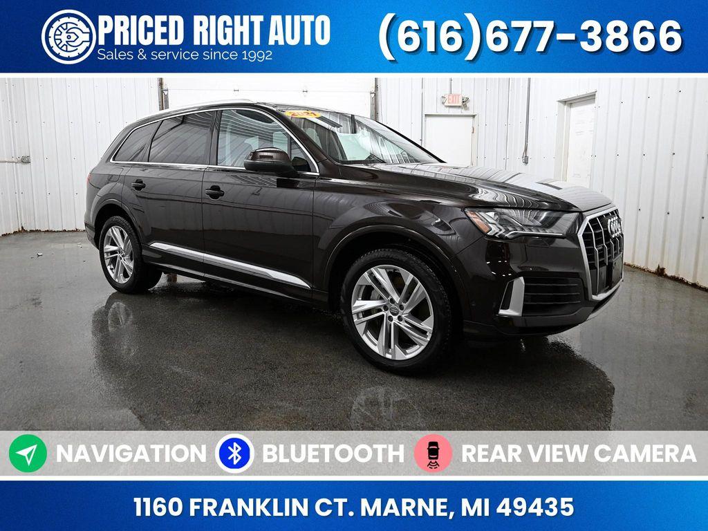 used 2021 Audi Q7 car, priced at $28,900