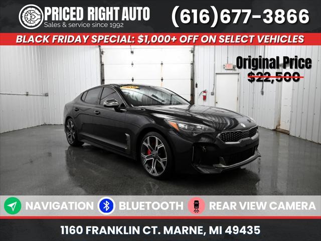 used 2018 Kia Stinger car, priced at $17,500