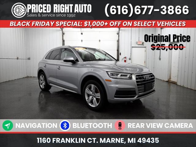 used 2019 Audi Q5 car, priced at $22,000