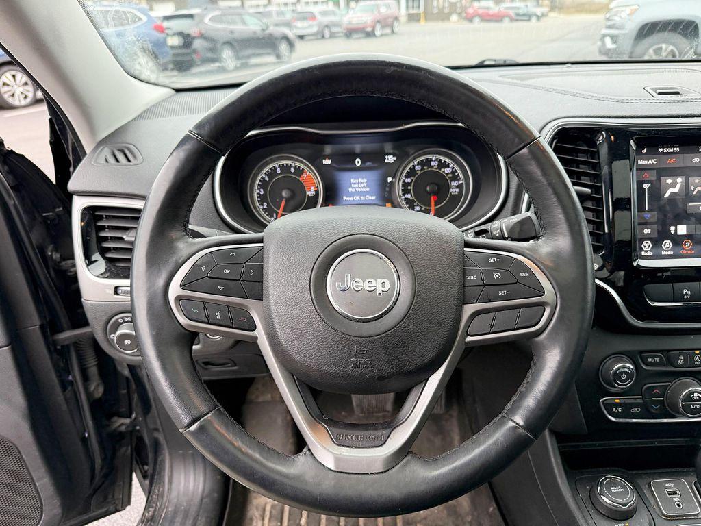 used 2019 Jeep Cherokee car, priced at $15,500