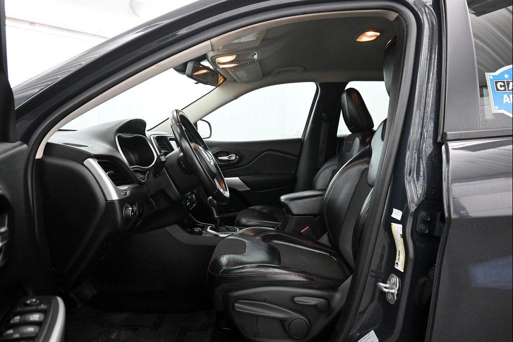 used 2017 Jeep Cherokee car, priced at $12,500