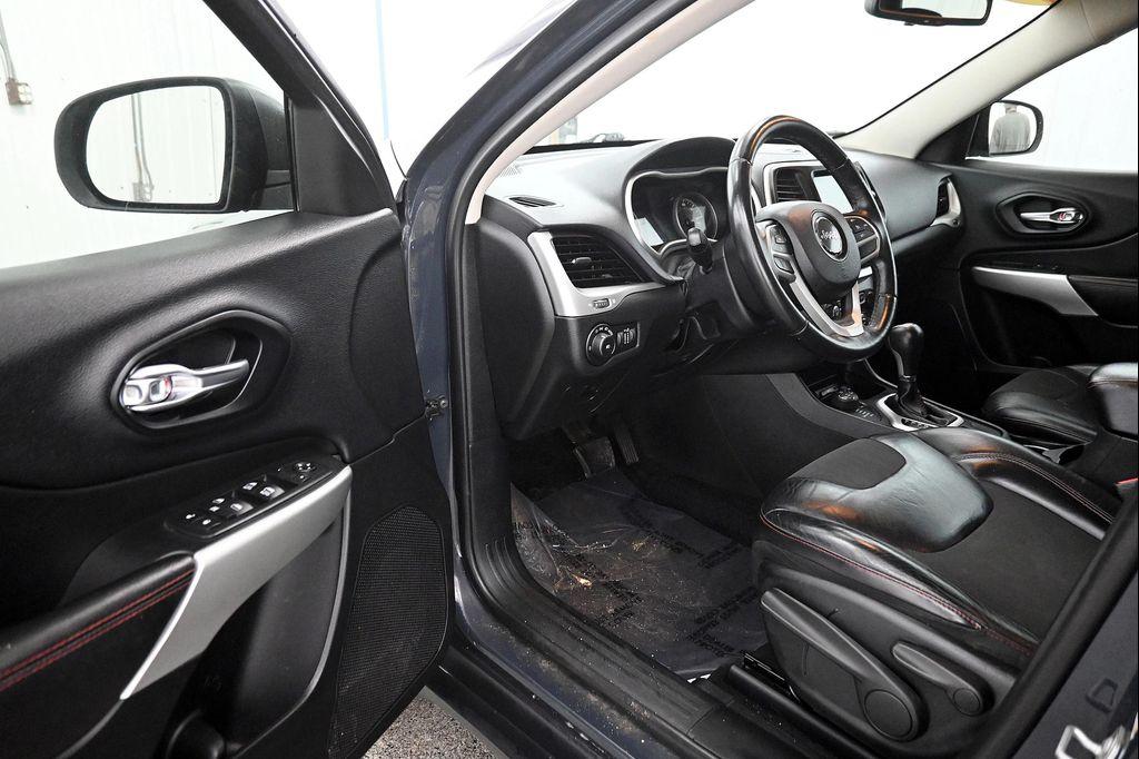 used 2017 Jeep Cherokee car, priced at $12,500