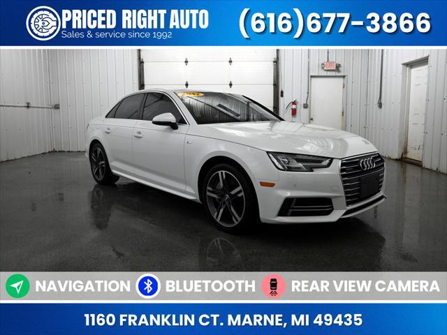 used 2017 Audi A4 car, priced at $14,695