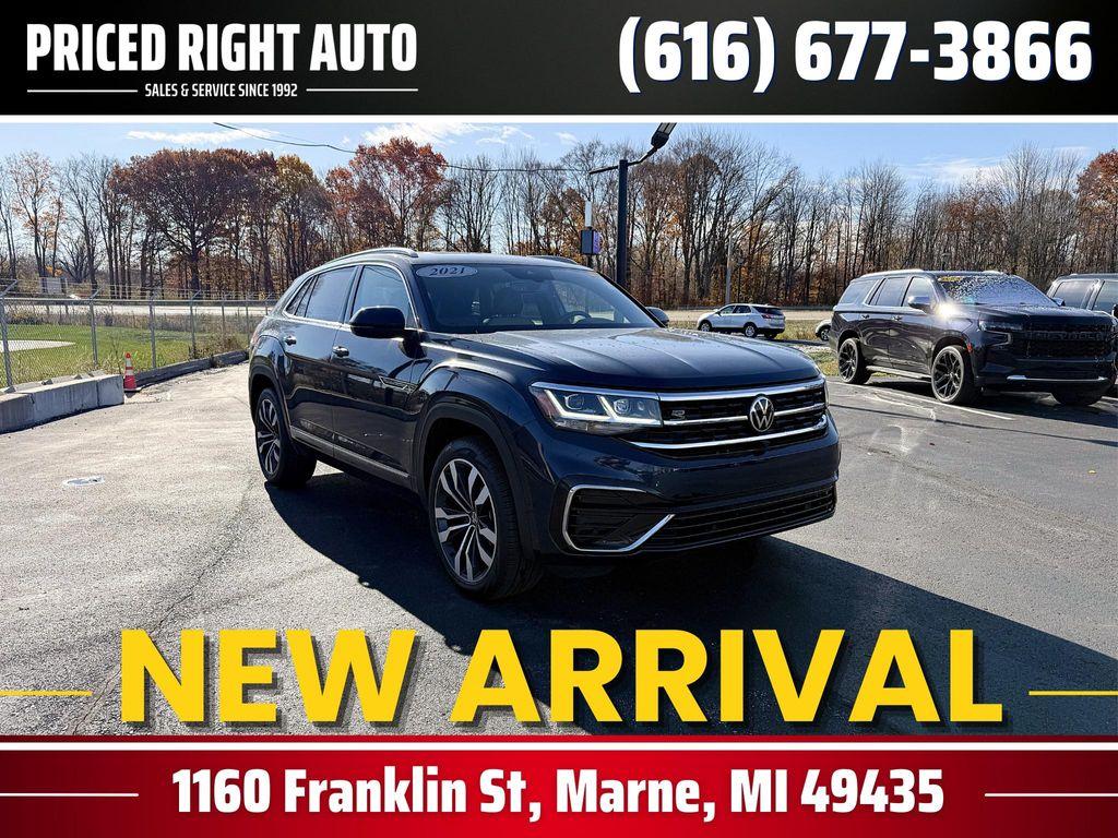 used 2021 Volkswagen Atlas Cross Sport car, priced at $26,900