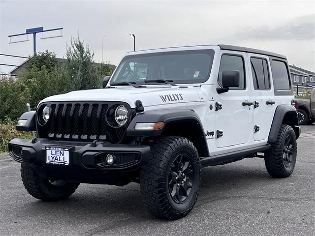 used 2023 Jeep Wrangler car, priced at $34,387
