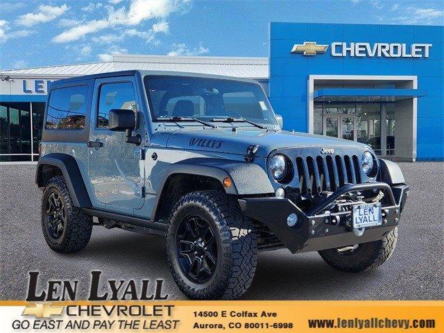 used 2015 Jeep Wrangler car, priced at $19,580