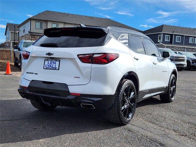 used 2022 Chevrolet Blazer car, priced at $32,580