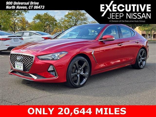 used 2019 Genesis G70 car, priced at $24,857