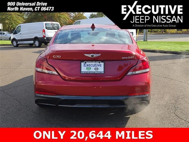 used 2019 Genesis G70 car, priced at $24,857