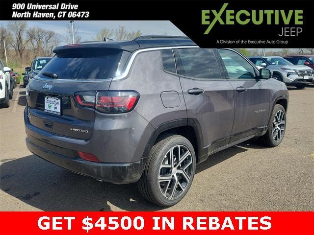 new 2024 Jeep Compass car, priced at $38,090