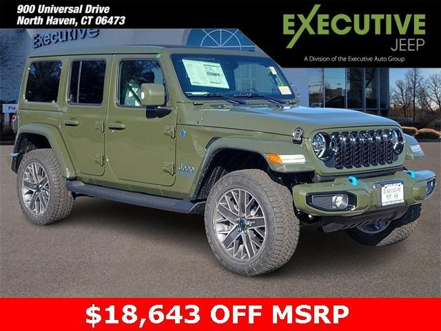 new 2024 Jeep Wrangler 4xe car, priced at $51,812