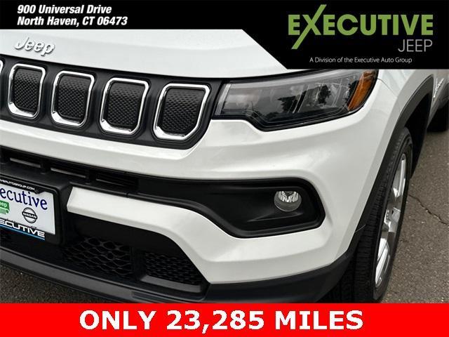used 2022 Jeep Compass car, priced at $22,957