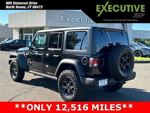 used 2021 Jeep Wrangler Unlimited car, priced at $34,424
