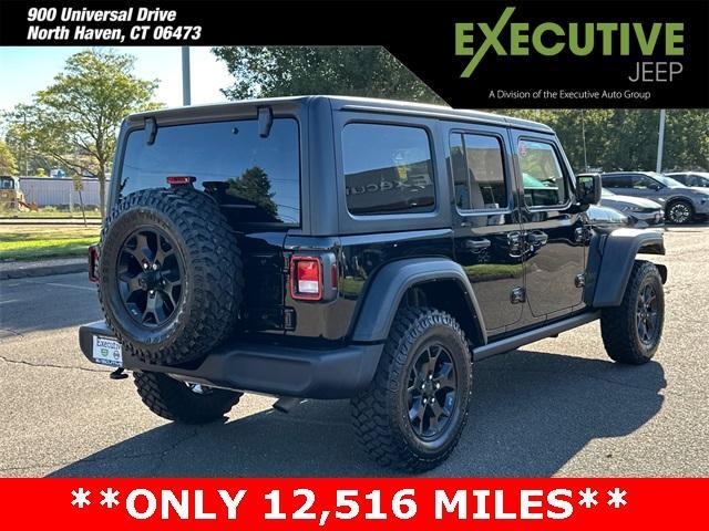 used 2021 Jeep Wrangler Unlimited car, priced at $34,424