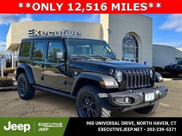 used 2021 Jeep Wrangler Unlimited car, priced at $32,441