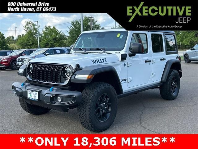 used 2024 Jeep Wrangler 4xe car, priced at $37,488