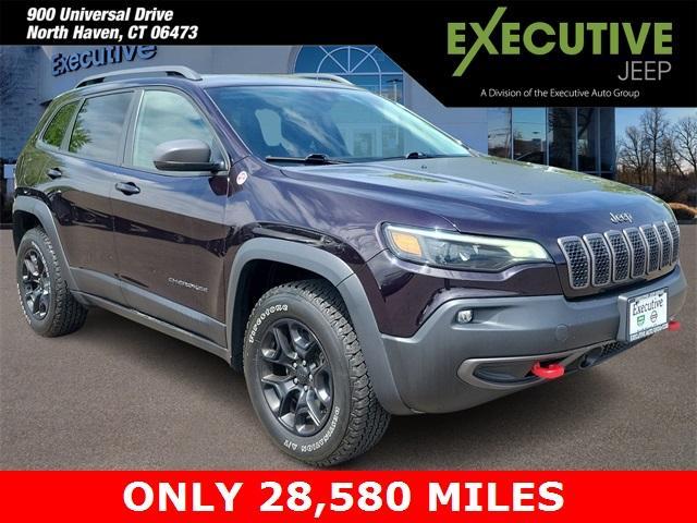 used 2021 Jeep Cherokee car, priced at $26,328